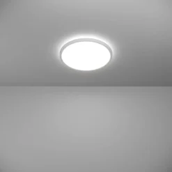 Kattovalaisin Eglo Rovito LED CCT Ø30cm IP44 valkoinen