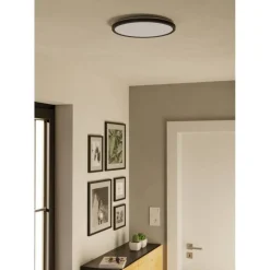 Kattovalaisin Eglo Rovito LED CCT Ø30cm IP44 valkoinen