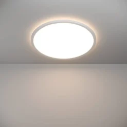 Kattovalaisin Eglo Rovito LED CCT Ø30cm IP44 valkoinen