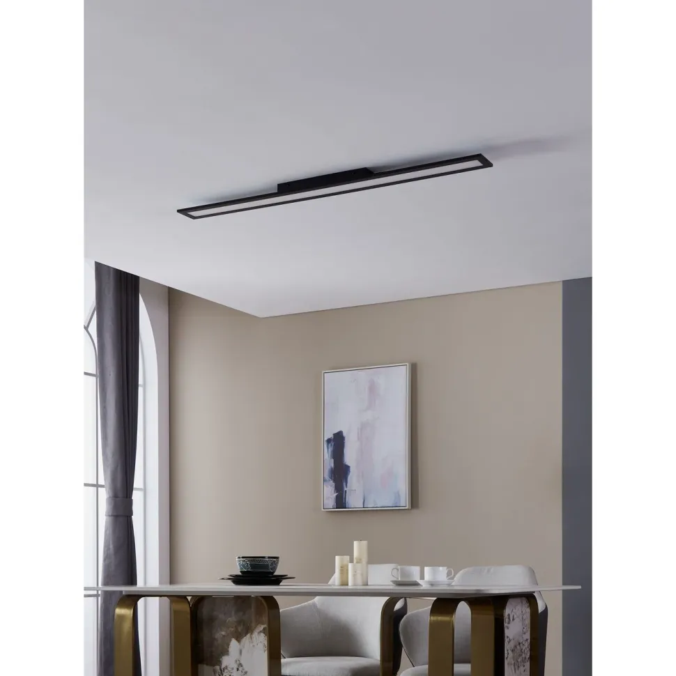 Kattovalaisin Eglo Salobrena 1, 120x10cm, LED, 38W, IP20, musta