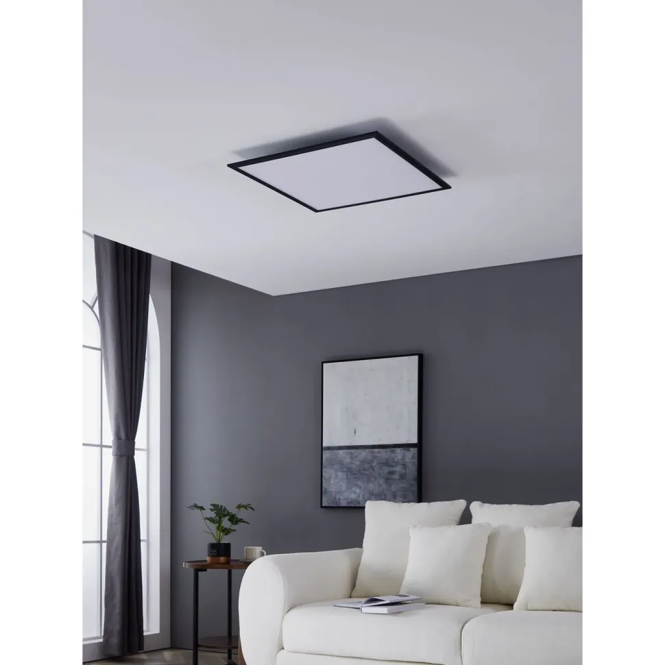 Kattovalaisin Eglo Salobrena 1, 30x30cm, LED, 14W, IP20, musta
