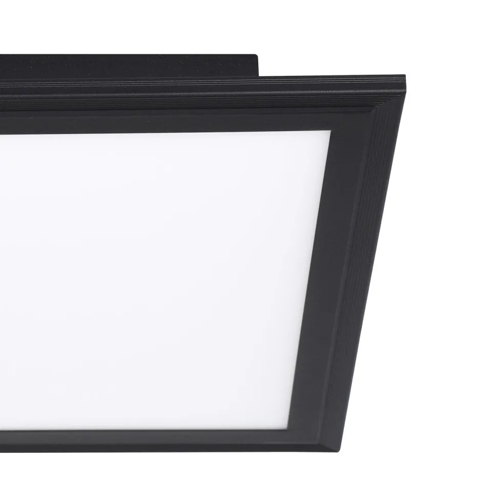 Kattovalaisin Eglo Salobrena 1, 30x30cm, LED, 14W, IP20, musta