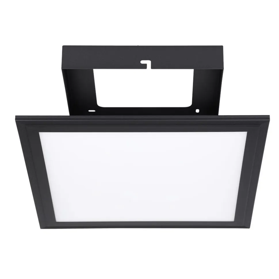 Kattovalaisin Eglo Salobrena 1, 30x30cm, LED, 14W, IP20, musta