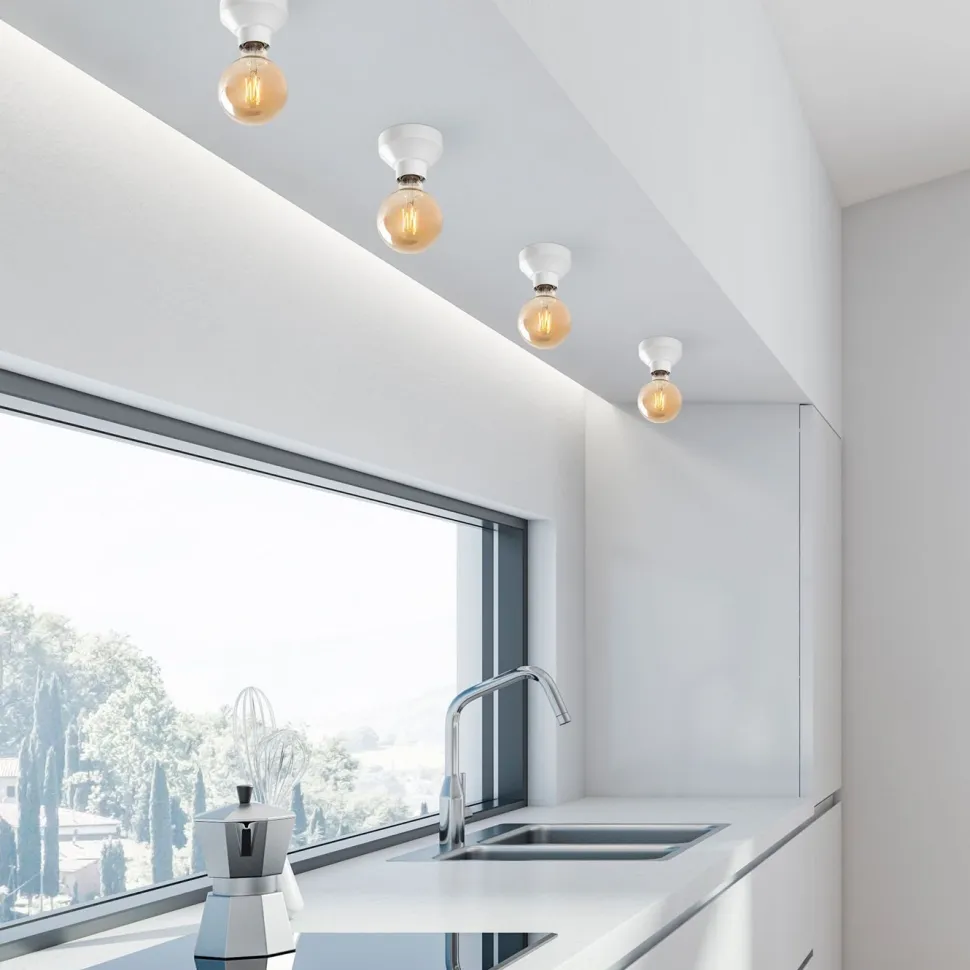 Kattovalaisin Linento Lighting Spot, E27, valkoinen