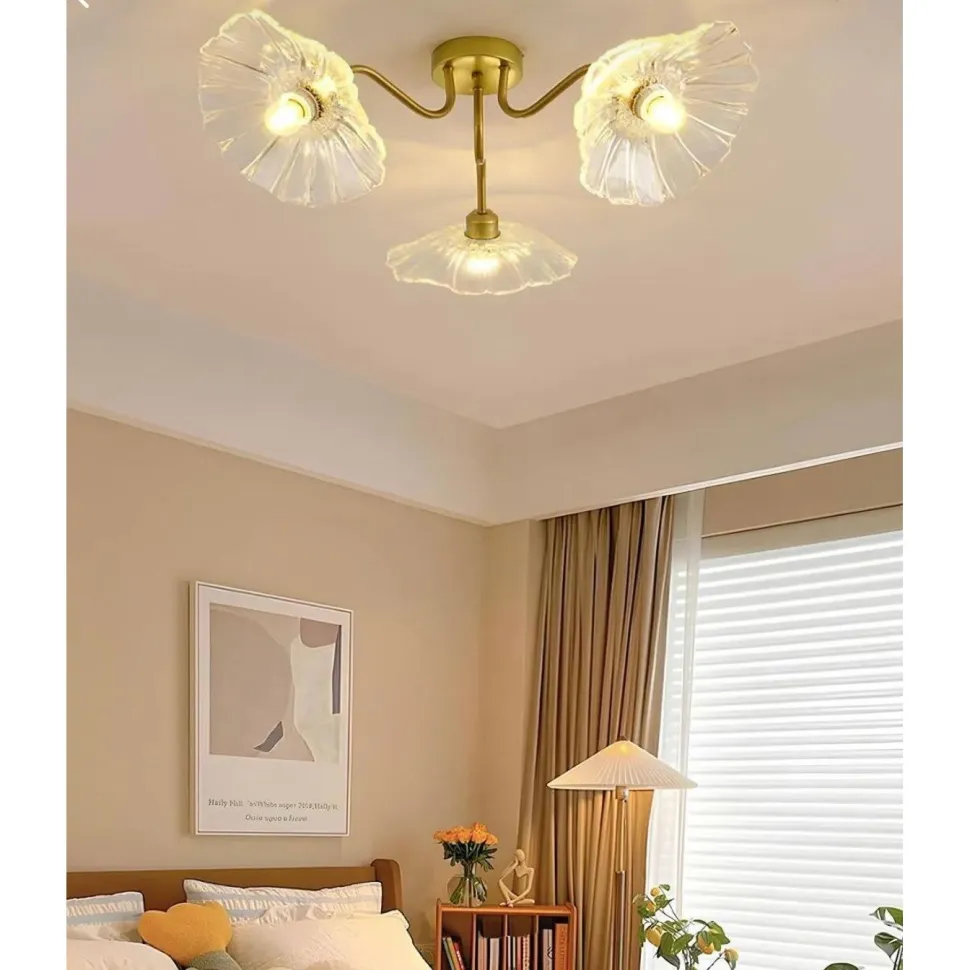Kattovalaisin Linento Lighting BRZ-340034, 3-osainen, E27, max. 40W, IP20, kulta/kirkas