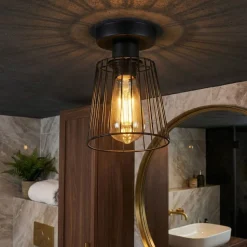 Kattovalaisin Linento Lighting Kemtel musta