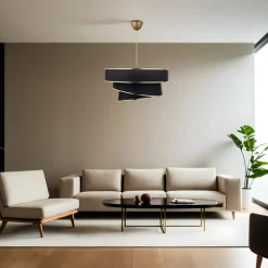 Kattovalaisin Linento Lighting Couper, beige/kulta