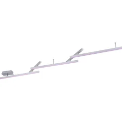 Kattovalaisin Trio Melby WiZ LED 242cm harjattu teräs