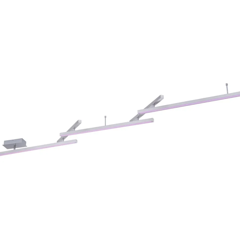 Kattovalaisin Trio Melby WiZ LED 242cm harjattu teräs