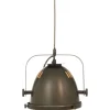 Kattovalaisin Aneta Lighting Alaska Ø26cm puu/harmaa