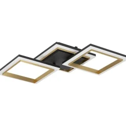 Kattovalaisin Eglo Calliera LED 59.5x31cm musta/messinki