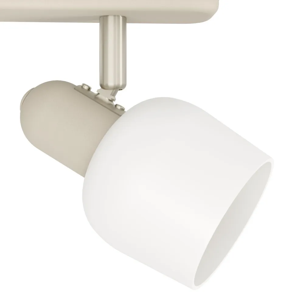 Kattovalaisin Eglo Corato, 3xE14, 18W, IP20, hiekka/valkoinen