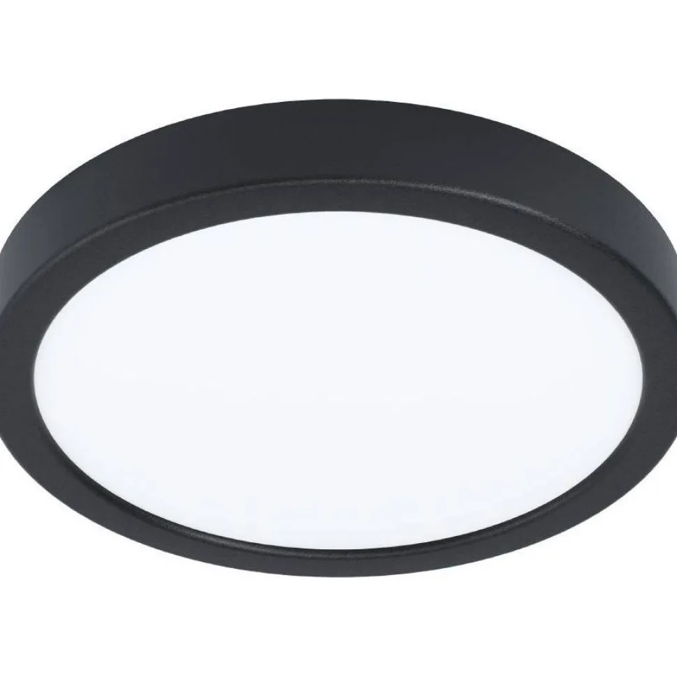 Kattovalaisin Eglo Fueva 5 LED CCT Ø21cm liiketunnistin musta