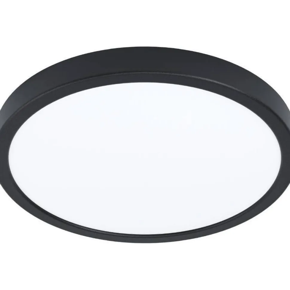 Kattovalaisin Eglo Fueva 5 LED CCT Ø21cm liiketunnistin musta