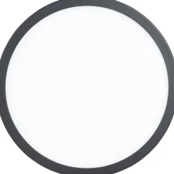 Kattovalaisin Eglo Fueva 5 LED CCT Ø21cm liiketunnistin musta