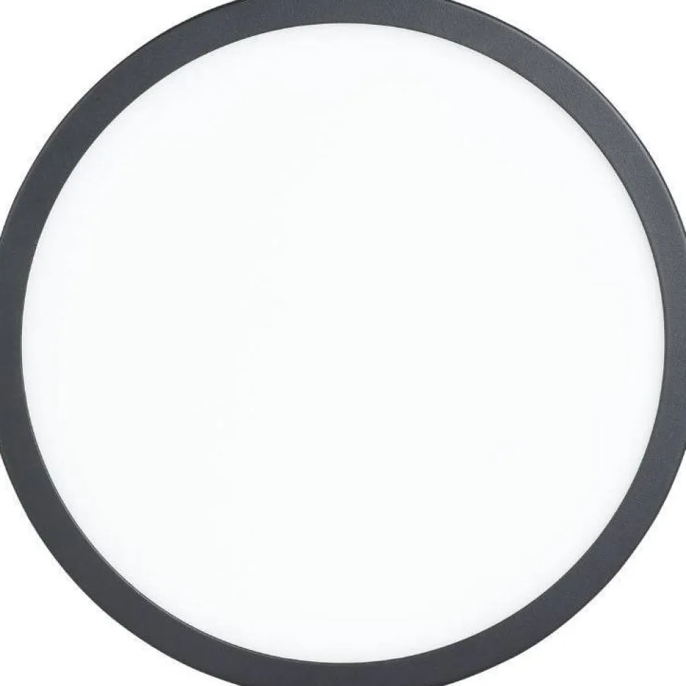 Kattovalaisin Eglo Fueva 5 LED CCT Ø21cm liiketunnistin musta