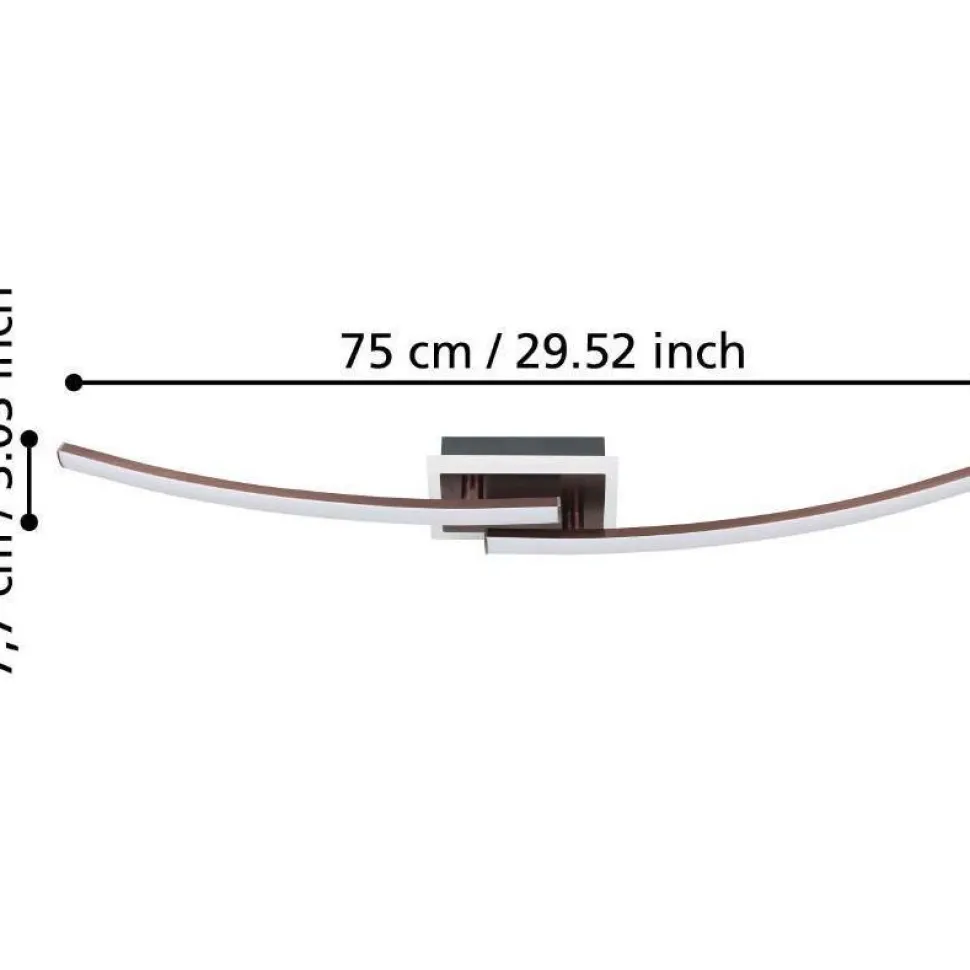 Kattovalaisin Eglo Lungolago LED 75cm musta