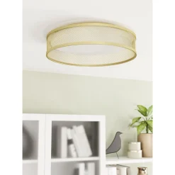 Kattovalaisin Eglo Luppineria, Ø38.5cm, LED, 20W, IP20, musta