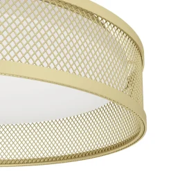 Kattovalaisin Eglo Luppineria, Ø38.5cm, LED, 20W, IP20, musta