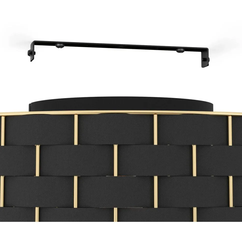 Kattovalaisin Eglo Marasales Ø48cm musta