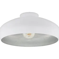Kattovalaisin Eglo Mogano Ø40cm valkoinen/hopea