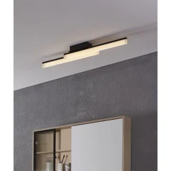 Kattovalaisin Eglo Palmital, 88x10cm, 2xLED 11W, IP44, musta