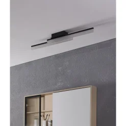 Kattovalaisin Eglo Palmital, 88x10cm, 2xLED 11W, IP44, musta