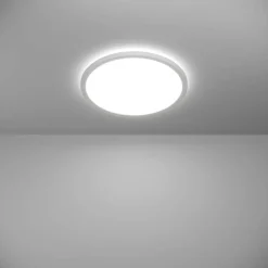Kattovalaisin Eglo Rovito-R LED CCT Ø39cm IP44 musta