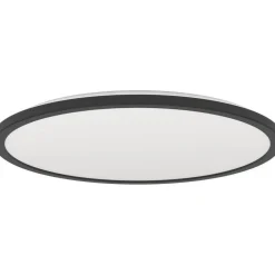 Kattovalaisin Eglo Rovito-R LED CCT Ø39cm IP44 musta
