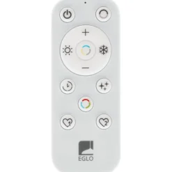 Kattovalaisin Eglo Rovito-R LED CCT Ø39cm IP44 musta