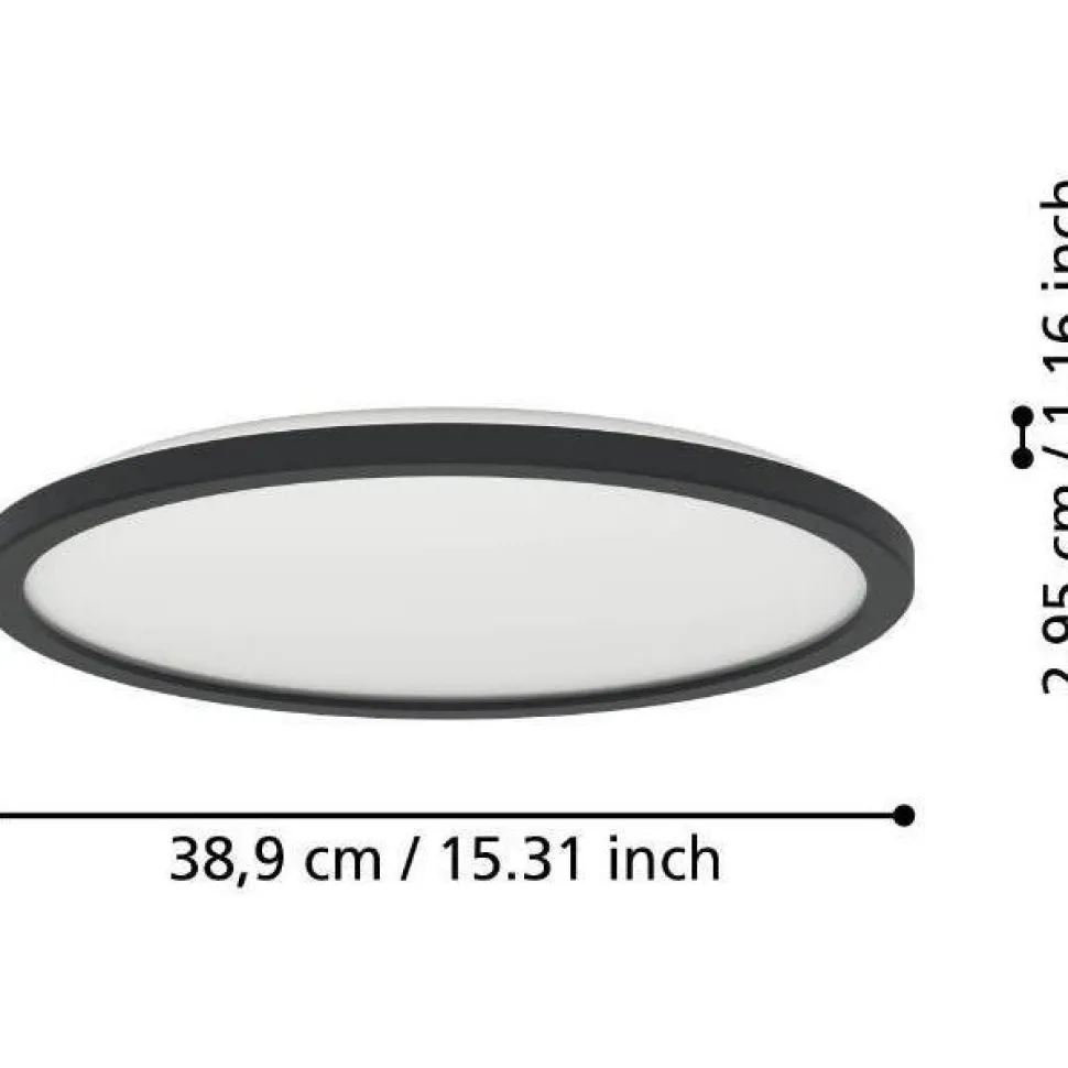 Kattovalaisin Eglo Rovito-z LED RGB CCT IP44 Round eri kokoja