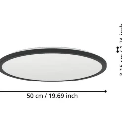 Kattovalaisin Eglo Rovito-z LED RGB CCT IP44 Round eri kokoja