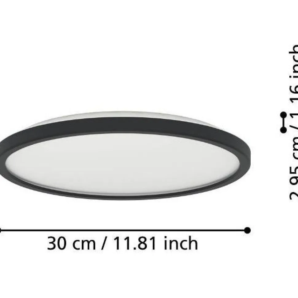 Kattovalaisin Eglo Rovito-z LED RGB CCT IP44 Round eri kokoja