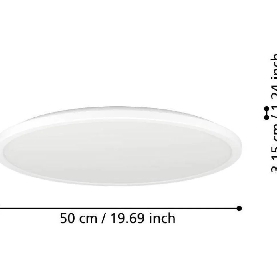 Kattovalaisin Eglo Rovito-z LED RGB CCT IP44 Round eri kokoja