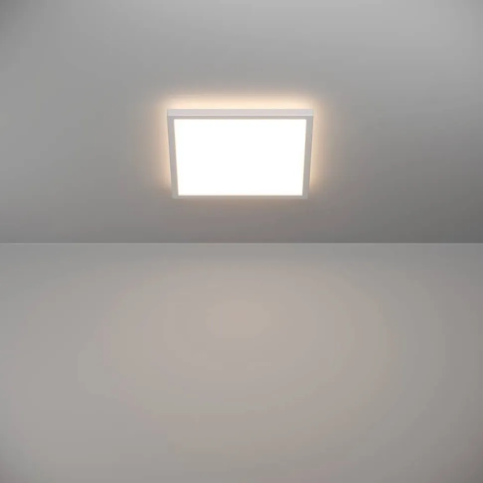 Kattovalaisin Eglo Rovito-z LED RGB CCT 29x29cm IP44 musta