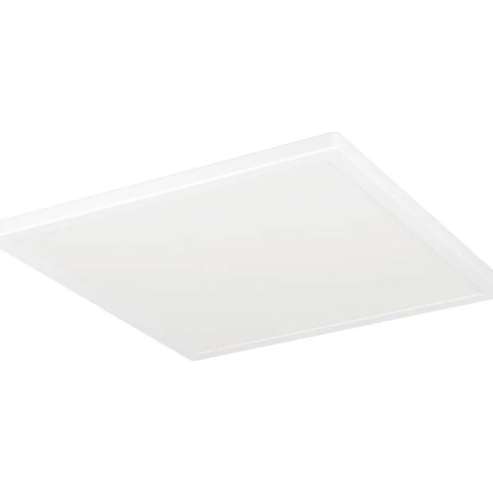 Kattovalaisin Eglo Rovito-z LED RGB CCT 29x29cm IP44 musta