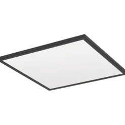 Kattovalaisin Eglo Rovito-z LED RGB CCT 29x29cm IP44 musta