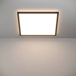 Kattovalaisin Eglo Rovito-z LED RGB CCT 29x29cm IP44 musta