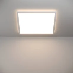 Kattovalaisin Eglo Rovito-z LED RGB CCT 29x29cm IP44 musta