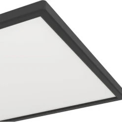 Kattovalaisin Eglo Rovito-z LED RGB CCT 29x29cm IP44 musta