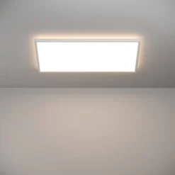 Kattovalaisin Eglo Rovito-z LED RGB CCT 29x29cm IP44 musta