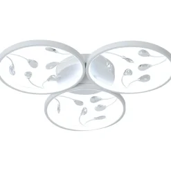 Kattovalaisin FocusLight Rings Ø62cm, 3x10W, CCT, himmennys, valkoinen