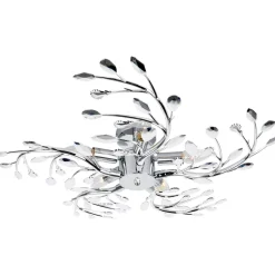 Kattovalaisin Globo Flash 5x40W 230V IP20 Ø 650mm kromi