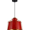 Kattovalaisin GTV by Harju Goa, Ø320mm, punainen/kulta