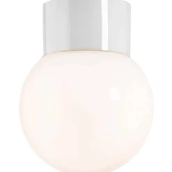 Kattovalaisin Ifö Electric Classic Glob Ø150mm opaalilasi valkoinen suora IP54