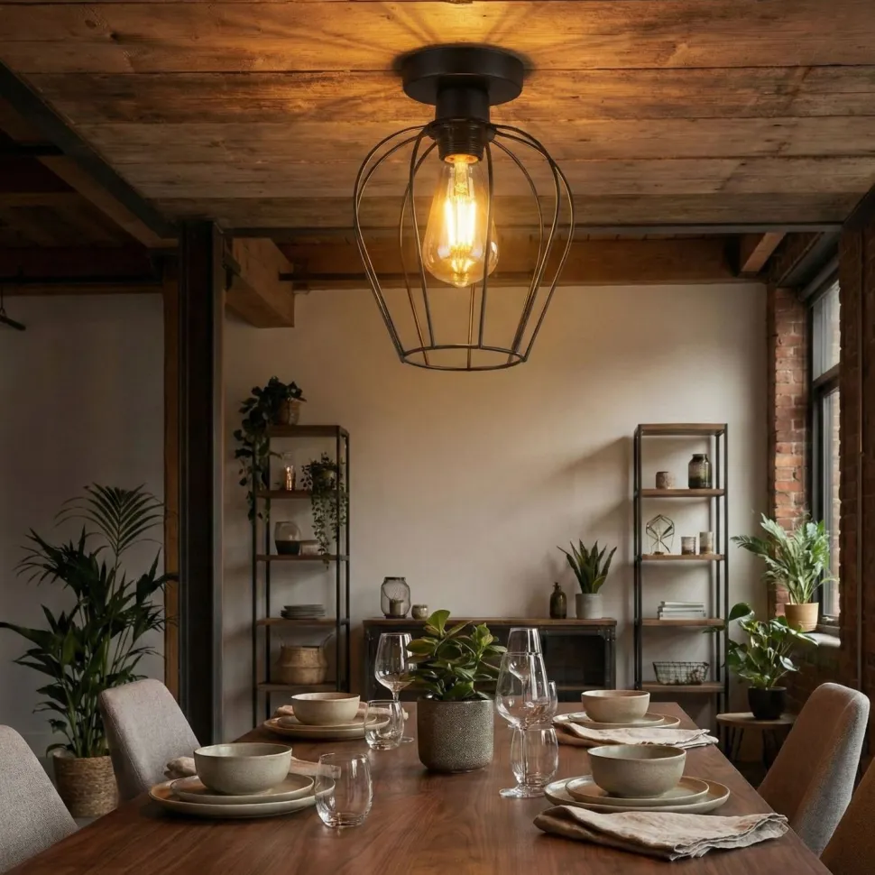 Kattovalaisin Linento Lighting Armut musta