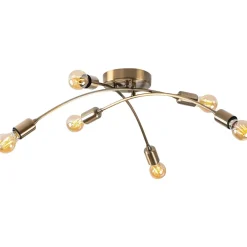 Kattovalaisin Linento Lighting Banana 6-osainen messinki