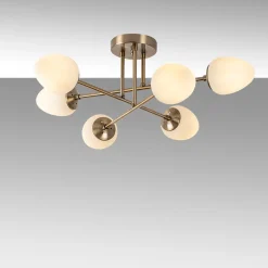 Kattovalaisin Linento Lighting Camflo 6-osainen kulta