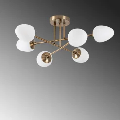 Kattovalaisin Linento Lighting Camflo 6-osainen kulta