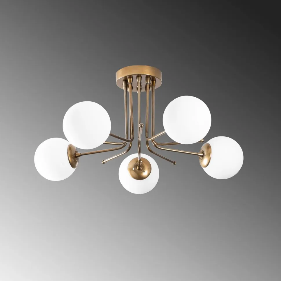 Kattovalaisin Linento Lighting Daisy 5-osainen kulta